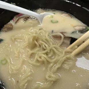 Tonkatsu Ramen Soup - instant ramen is better than this.