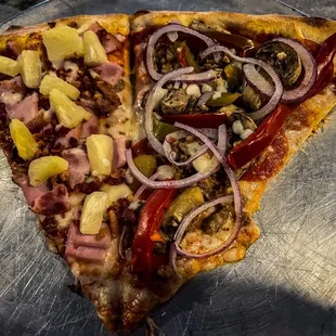 pizza, food
