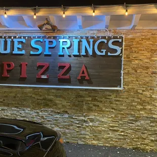 the front of the restaurant