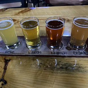 Beer flight