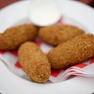 4 piece Jalapeño poppers