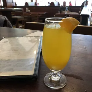 Mimosa - fresh squeezed OJ!