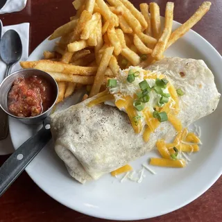 Blue Star Eggs Burrito