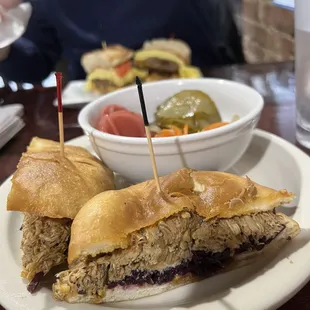 Stewed chicken sandwich ($13.50)