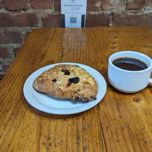 Blueberry Basil Scone