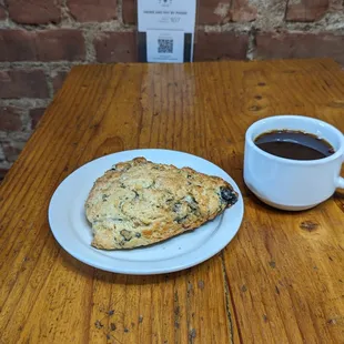 Blueberry Basil Scone