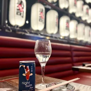 sushi and sashimi, drink