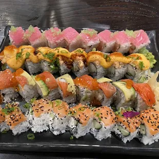 Pretty in Pink*Lion King*Alaska Roll*Philadelphia*
