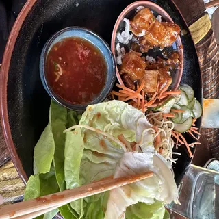 Tofu Lettuce Wraps