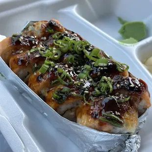 Baked Salmon Roll