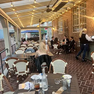 Side patio