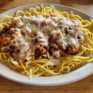 Shrimp &amp; Eggplant Parmesan