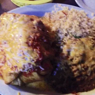 Pulled Pork Chimichanga