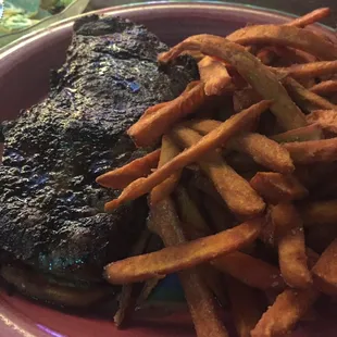 Saturday special - steak meal for $10 with one optional side dish and side salad