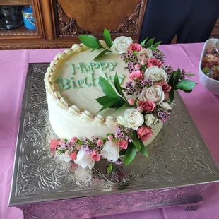 a birthday cake