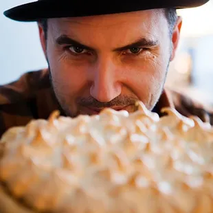 Lemon Meringue Pie at Blue Vanilla Bakery - photo by SomeLikeItShotPhotography.com