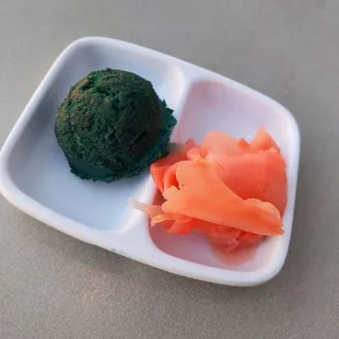 Wasabi and Pickled Ginger