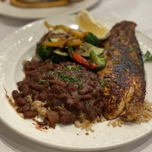 Blackened Red fish