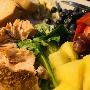 Salmon and Brie
