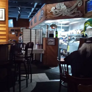a man sitting at a bar