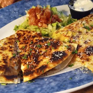Blackened Shrimp Quesadilla