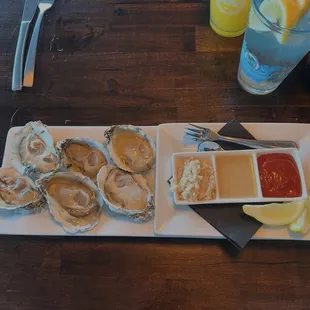 Oysters on the Half Shell