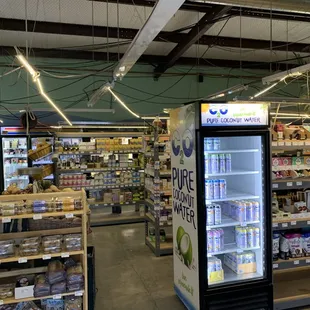 Wide selection of meats, vegetable, dry goods, pet products, vitamins, beauty etc