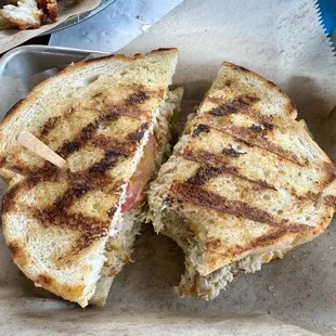 Tuna Melt Sandwich