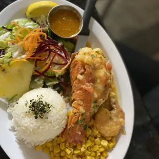 Lobster tail plate