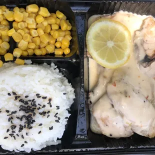 Grilled Hebi Bento