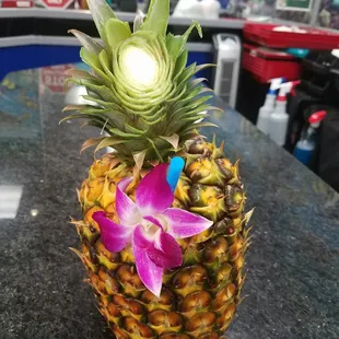 Enjoy our refreshing Pineapple Smoothie!!