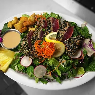 The Seared Furikaki Ahi Salad