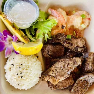 Surf &amp; Turf (Steak &amp; Shrimp)