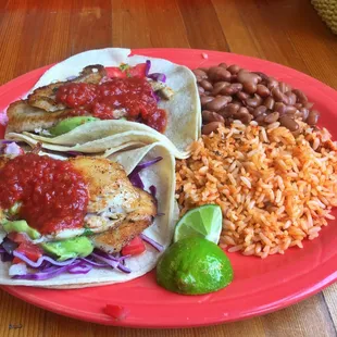 Grilled Tilapia Tacos!Yum‼