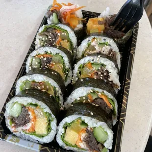 Beef Kimbap