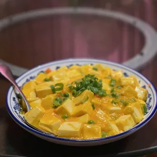 Golden Yolk Tofu