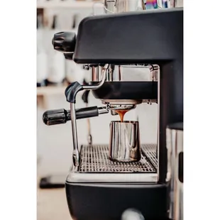 a close up of a coffee machine