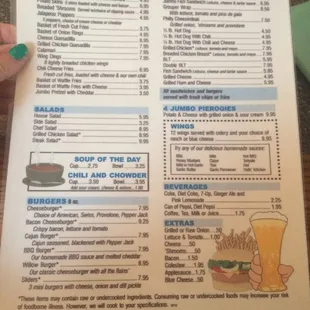 They also have a full bar