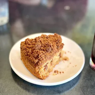 Vegan Gluten Free Pear Cinnamon Coffee Cake