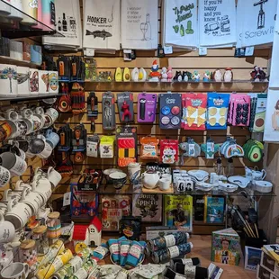 a variety of items
