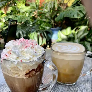 Camel Caramel Macchiato and Coconut Macaroon Latte