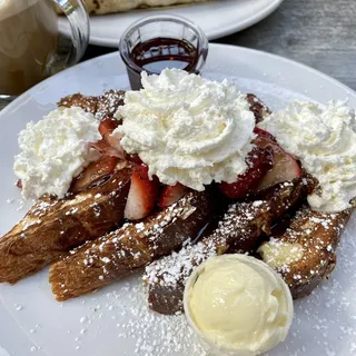 Nutella Strawberry French Toast