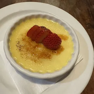 Rosemary Infused Creme Brûlée