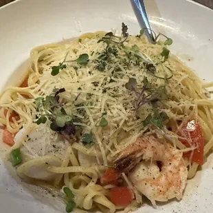 Mediterranean Seafood Pasta