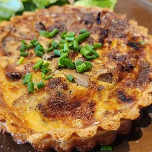 Mushroom Quiche