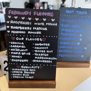 Rotating coffee flavors