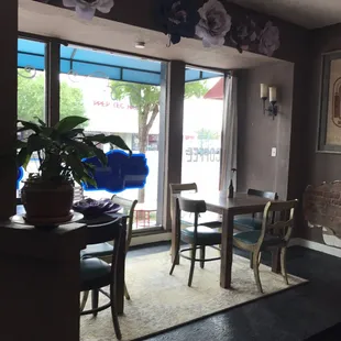 a view of the outside of the restaurant