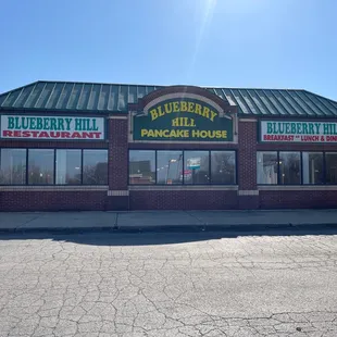 Blueberry Hill Pancake House.