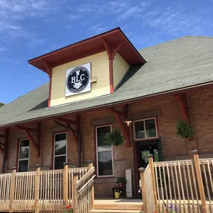 Front of the building