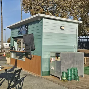 The coffee stand